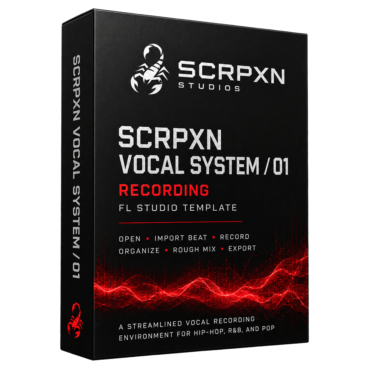 SCRPXN Vocal System / 01: Recording FL Studio template